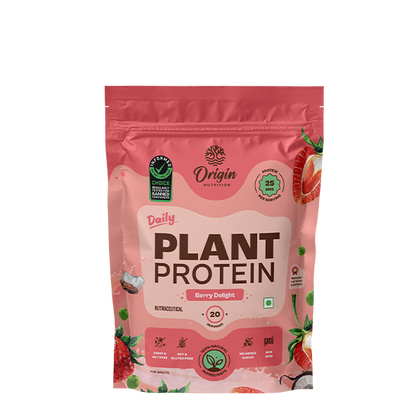 Daily Plant Protein - Strawberry Delight