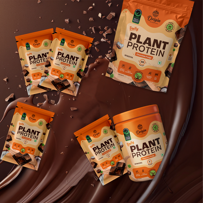 Daily Plant Protein - 31 Day Chocolate Fudge Combo