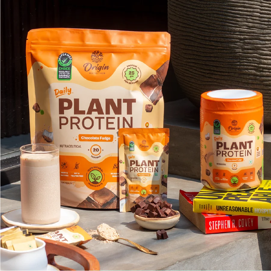 Daily Plant Protein - 31 Day Chocolate Fudge Combo