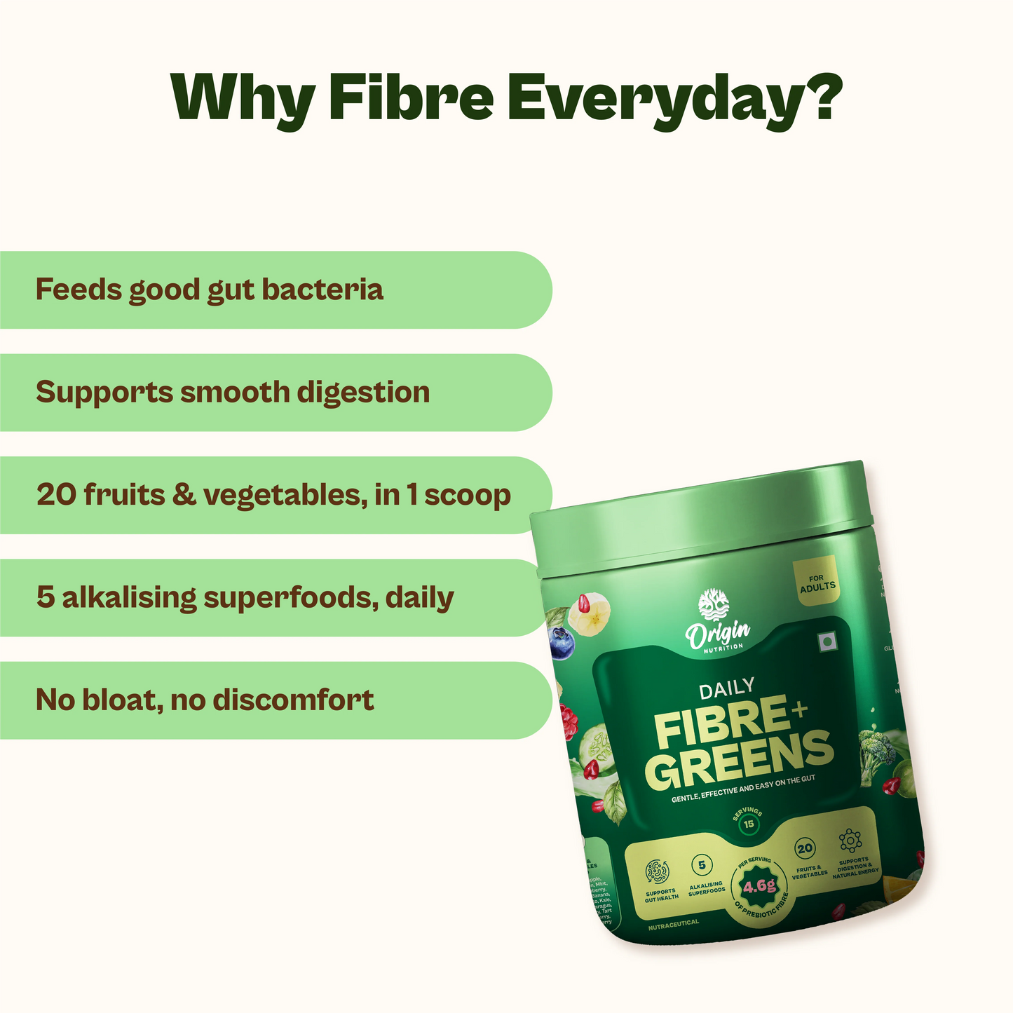 Daily Plant Protein Malai Kulfi &  Fibre + Greens Combo