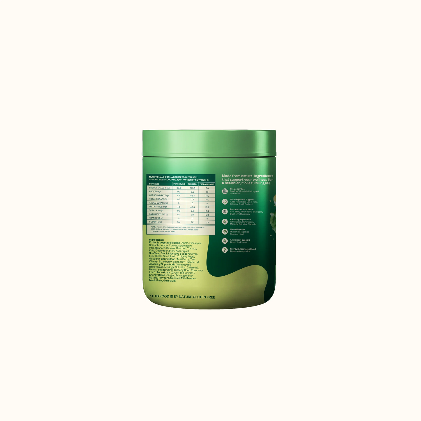 Daily Plant Protein Malai Kulfi &  Fibre + Greens Combo