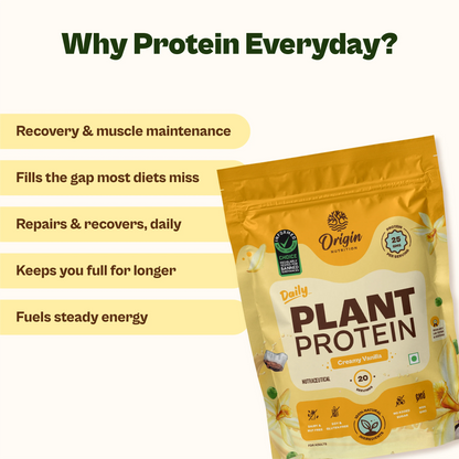 Daily Plant Protein Creamy Vanilla & Fibre + Greens Combo