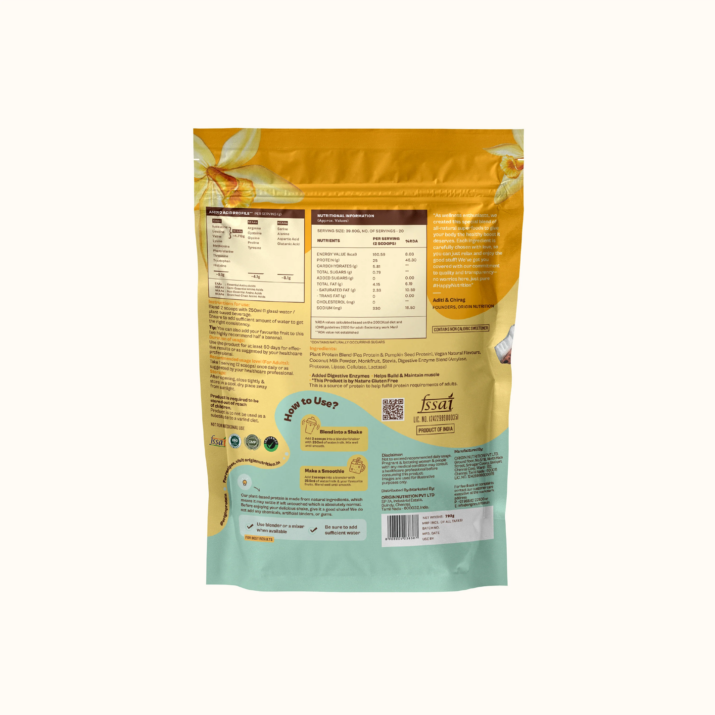 Daily Plant Protein Creamy Vanilla & Fibre + Greens Combo