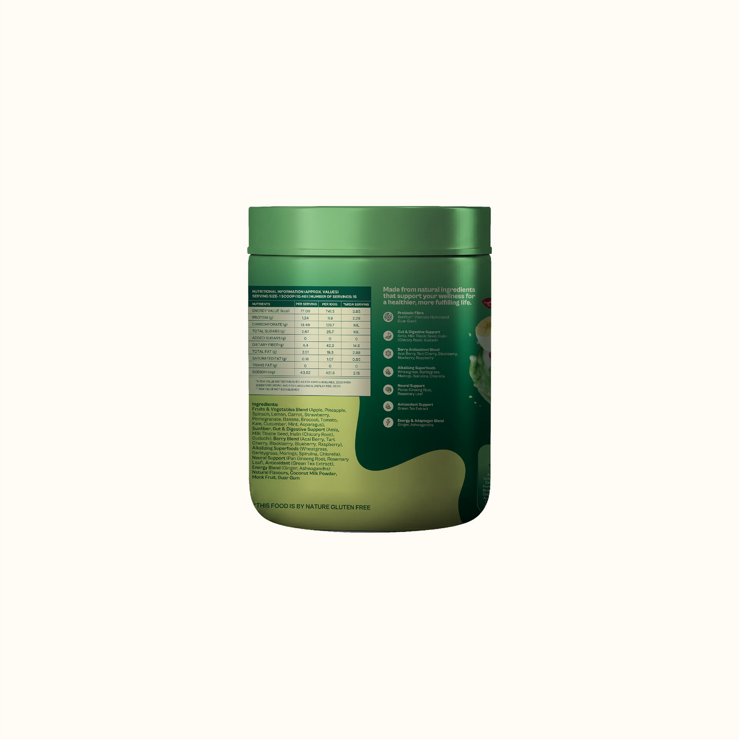 Daily Fibre + Greens - Pack of 2