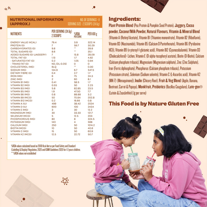 Kids Nutrition Mix - Chocolate Fudge (ages 3-6)