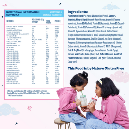 Kids Nutrition Mix - Cotton Candy Swirl (ages 7-12)