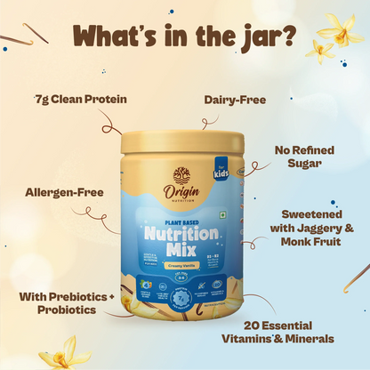 Kids Nutrition Mix - Creamy Vanilla (ages 3-6)