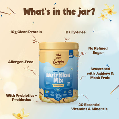 Kids Nutrition Mix - Creamy Vanilla (ages 7-12)