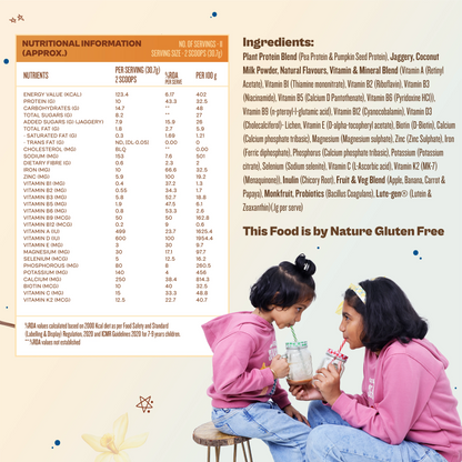 Kids Nutrition Mix - Creamy Vanilla (ages 7-12)