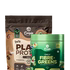 Daily Plant Protein Mocha & Fibre + Greens Combo