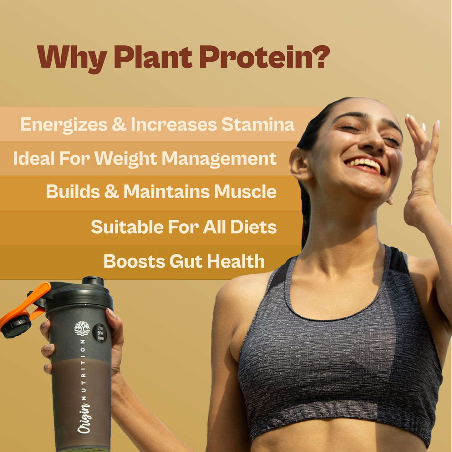 Daily Plant Protein - Creamy Vanilla
