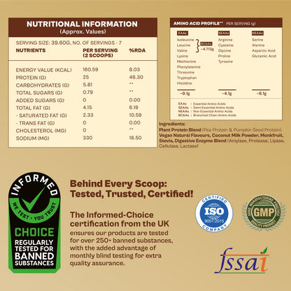 Daily Plant Protein - Creamy Vanilla (Jar)