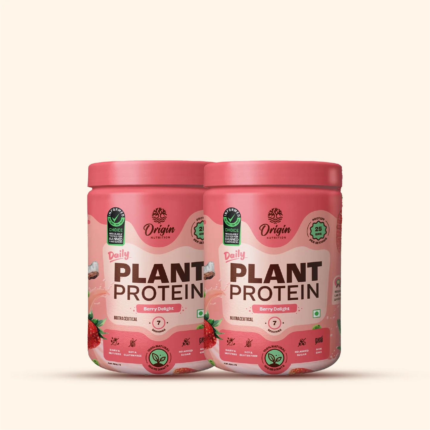 Daily Plant Protein - 14 Day Strawberry Delight Combo